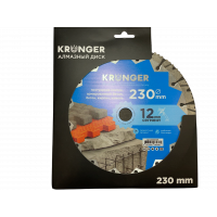 Диск алм 230x1.8/2.8x12x22.23 Bullet Kronger 1A1RSS/C3-H