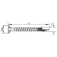 Шурупы Schmid Rapid FT SK Half-tip 8.0x400/390 TX40