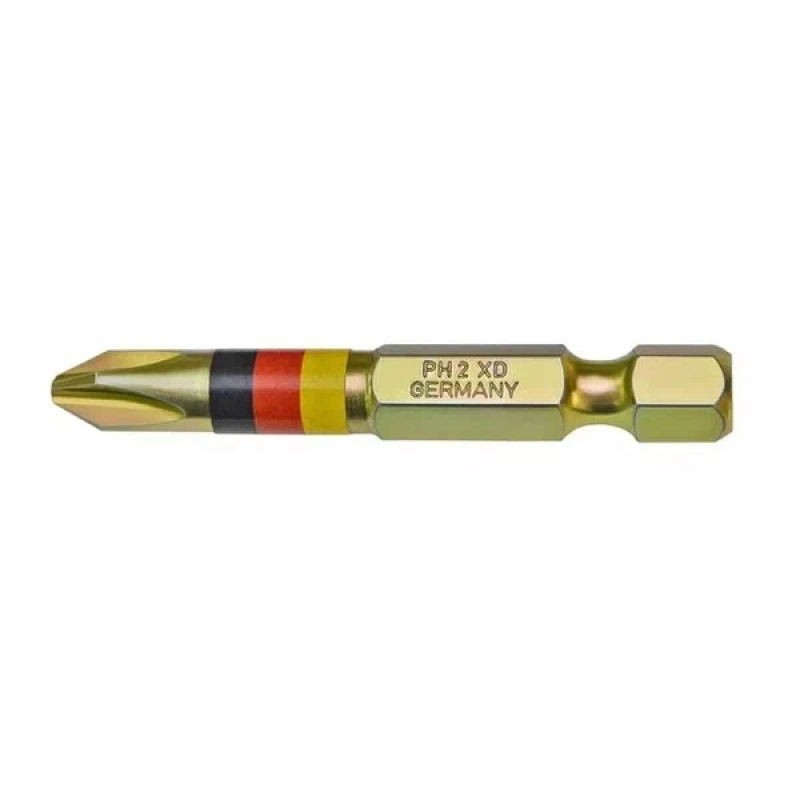 Бита Ph2-50мм 1/4" повышенной твердости, WITTE /Германия