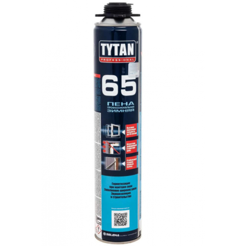 Пена профессиональная TYTAN 65 О2 750 мл зимняя