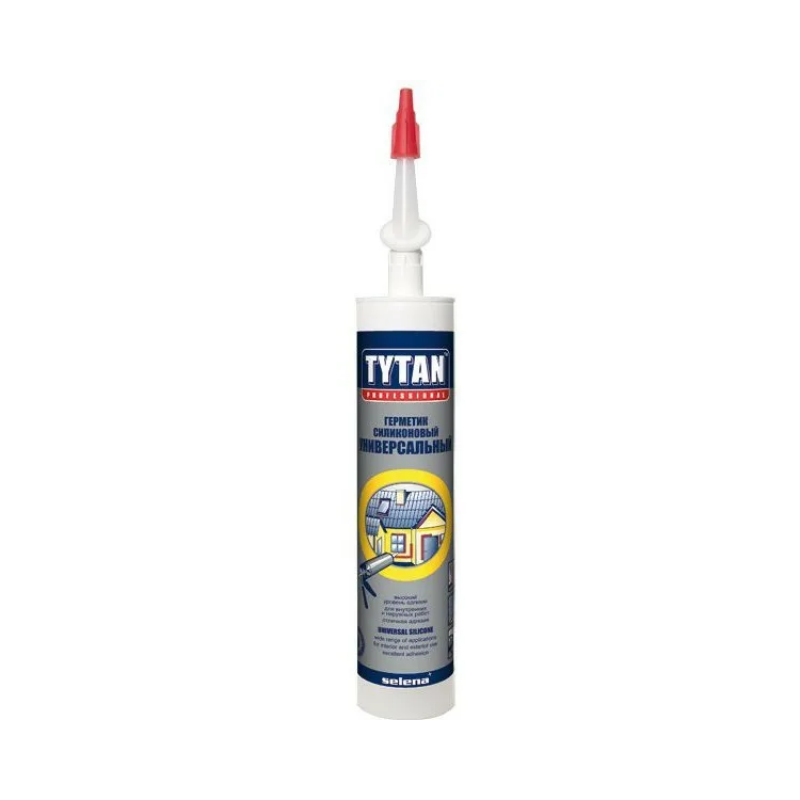 Герметик силикон. универс. TYTAN черный 310мл