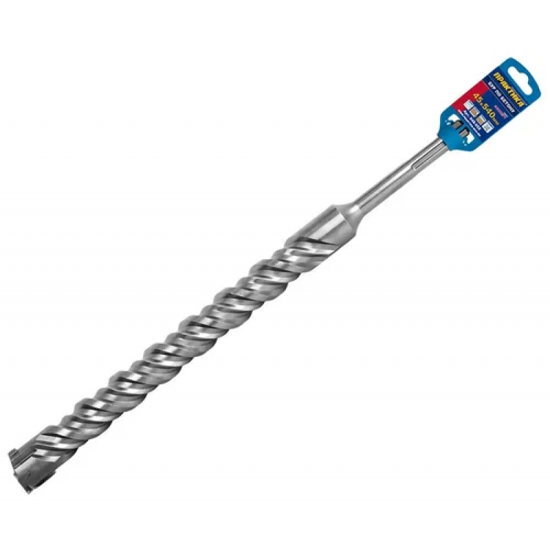 Бур SDS-MAX ПРАКТИКА 45 х 540 мм, КВАДРО, серия Эксперт, по бетону