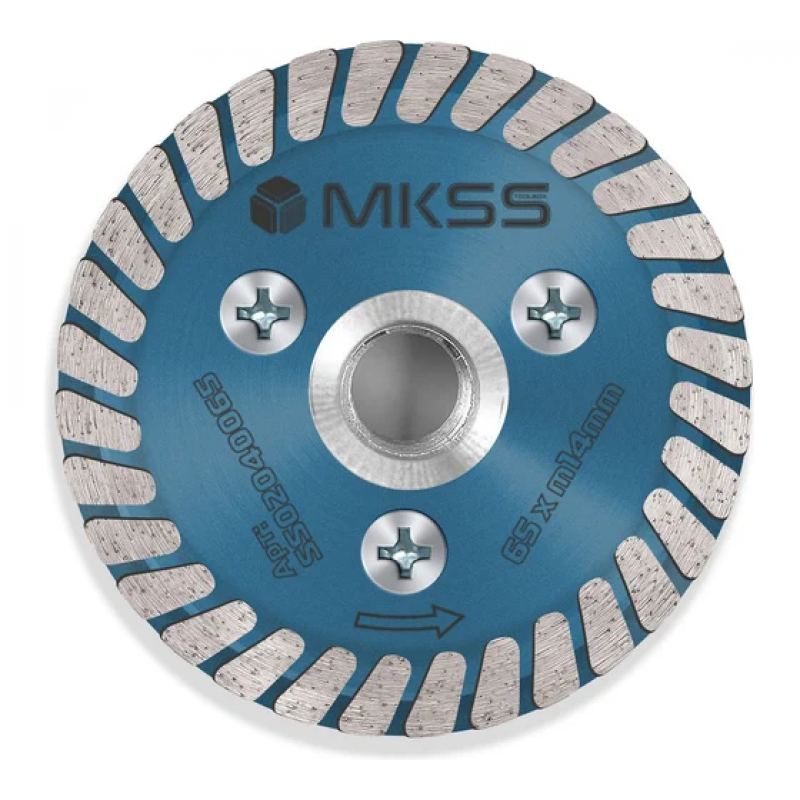 Диск алм. 65*8*1,9*М14 универсальный Handy MKSS
